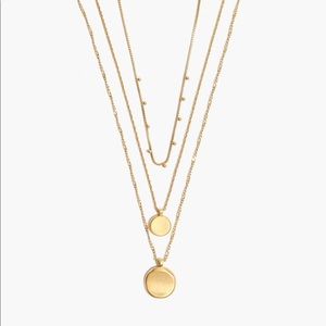 Madewell Coin Necklace Set